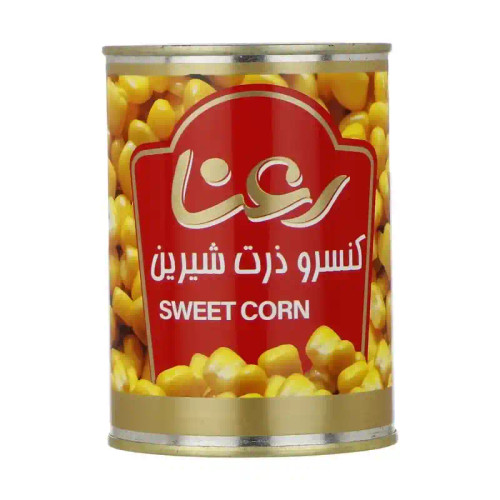 کنسر ذرت شیرین رعنا ۳۹۰ گرم
