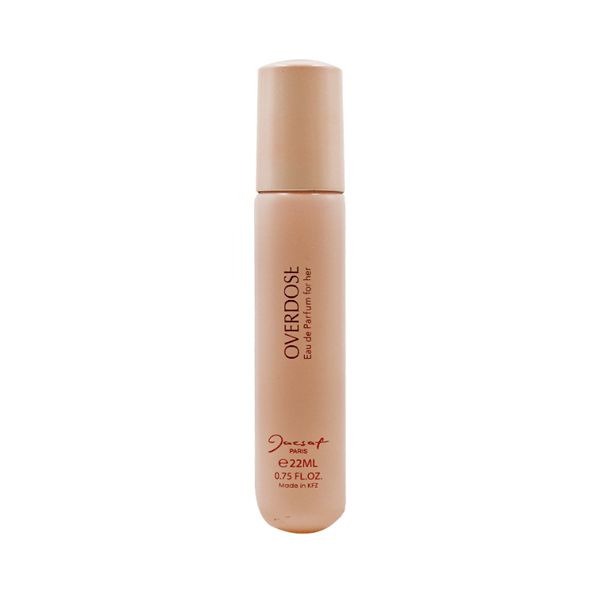 عطر جیبی دخترانه ژک ساف مدل Overdose حجم ۲۲ میلی لیتر