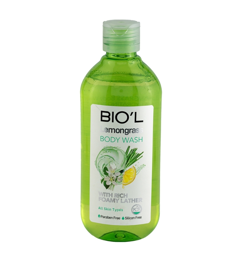 شامپو بدن بیول مدل Lemongrass حجم ۴۰۰ میلی لیتر